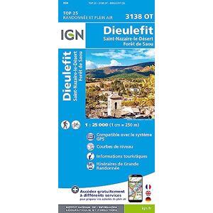 Dieulefit / St-Nazaire-le-Désert / Forêt de Saou (3138OT) (TOP 25) Dieulefit / St-Nazaire-le-Désert / Forêt de Saou (3138OT) (TOP 25)