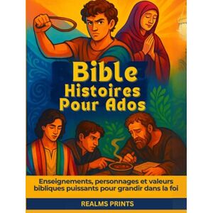 Prints, Realms Bible Histoires Pour Ados: Enseignements, personnages et valeurs bibliques puissants pour grandir dans la foi Prints, Realms Bible Histoires Pour Ados: Enseignements, personnages et valeurs bibliques puissants pour grandir dans la foi