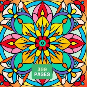 Santos, Souza Bold and Easy Mandala Coloring Book – 300 Pages of Creative Joy for Kids & Adults.: Enjoy relaxing mandalas with thick lines and simple shapes – great for kids and adults. Santos, Souza Bold and Easy Mandala Coloring Book – 300 Pages of Creative Joy for Kids & Adults.: Enjoy relaxing mandalas with thick lines and simple shapes – great for kids and adults.