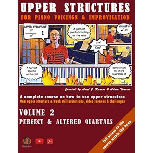 Ramos, Ariel J Upper Structures for Piano Voicings & Improvisation: Perfect & Altered Quartals Ramos, Ariel J Upper Structures for Piano Voicings & Improvisation: Perfect & Altered Quartals
