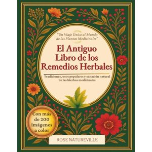 Natureville, Rose El Antiguo Libro de los Remedios Herbales: Cientos de plantas medicinales, más de 600 remedios, 450 recetas para infusiones, aceites esenciales y tinturas para principiantes y expertos – todo a color Natureville, Rose El Antiguo Libro de los Remedios Herbales: Cientos de plantas medicinales, más de 600 remedios, 450 recetas para infusiones, aceites esenciales y tinturas para principiantes y expertos – todo a color