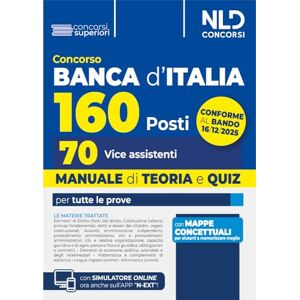 VV., AA. Concorso Banca d'Italia 160 posti, 70 vice assistenti. Manuale di teoria e quiz per tutte le prove VV., AA. Concorso Banca d'Italia 160 posti, 70 vice assistenti. Manuale di teoria e quiz per tutte le prove