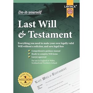 Lawpack Last Will & Testament Kit Lawpack Last Will & Testament Kit