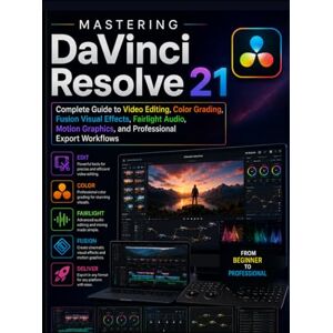 Han, Tywell Mastering DaVinci Resolve 21: Complete Guide to Video Editing, Color Grading, Fusion Visual Effects, Fairlight Audio, Motion Graphics, and Professional Export Workflows Han, Tywell Mastering DaVinci Resolve 21: Complete Guide to Video Editing, Color Grading, Fusion Visual Effects, Fairlight Audio, Motion Graphics, and Professional Export Workflows