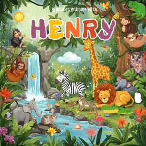 Loka, Nona Alphabet Animals with Henry: A Unique Custom story Book for Henry with Alphabets Featuring Henry's Name in Fun Animal Adventures, Vibrant ... for Henry's name and custom Henry name gift Loka, Nona Alphabet Animals with Henry: A Unique Custom story Book for Henry with Alphabets Featuring Henry's Name in Fun Animal Adventures, Vibrant ... for Henry's name and custom Henry name gift