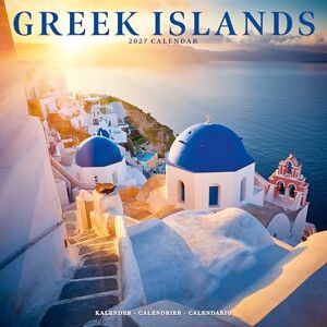 Avonside Publishing Ltd Greek Islands 2027 Calendar Square Wall Calendar Travel Gift Plastic Free Packaging by Avonside Publishing Avonside Publishing Ltd Greek Islands 2027 Calendar Square Wall Calendar Travel Gift Plastic Free Packaging by Avonside Publishing