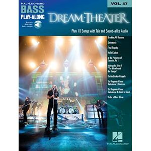 Dream Theater : Bass Play-Along Volume 47 With PLAYBACK+ (Hal Leonard Bass Play-Along) (Hal Leonard Bass Play-Along, 47) Dream Theater : Bass Play-Along Volume 47 With PLAYBACK+ (Hal Leonard Bass Play-Along) (Hal Leonard Bass Play-Along, 47)