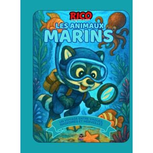Books, Rico Rico et les animaux marins – Livre éducatif illustré pour enfants 4–10 ans Océan, observation et dessin Books, Rico Rico et les animaux marins – Livre éducatif illustré pour enfants 4–10 ans Océan, observation et dessin