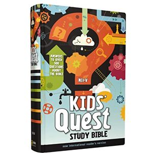 Zondervan NIrV, Kids' Quest Study Bible, Hardcover: Answers to over 500 Questions about the Bible Zondervan NIrV, Kids' Quest Study Bible, Hardcover: Answers to over 500 Questions about the Bible