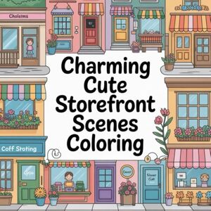 PUBLISHING, ARC DIRECT Charming Cute Storefront Scenes For Coloring: Discover delightful storefront themes that spark creativity and provide joyful relaxation for all ages. PUBLISHING, ARC DIRECT Charming Cute Storefront Scenes For Coloring: Discover delightful storefront themes that spark creativity and provide joyful relaxation for all ages.