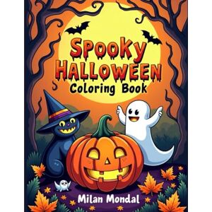 Mondal, Milan Spooky Halloween Coloring Book Mondal, Milan Spooky Halloween Coloring Book