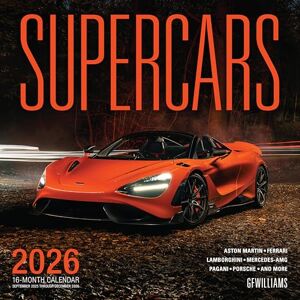 Supercars 2026: 16-Month Calendar--September 2025 through December 2026 Supercars 2026: 16-Month Calendar--September 2025 through December 2026