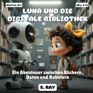 RAY, E. KI FÜR KINDER LUNA UND DIE DIGITALE BIBLIOTHEK: Ein Abenteuer zwischen Büchern, Daten und Robotern RAY, E. KI FÜR KINDER LUNA UND DIE DIGITALE BIBLIOTHEK: Ein Abenteuer zwischen Büchern, Daten und Robotern