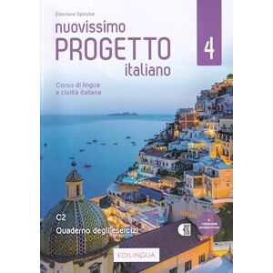 Marin, T Nuovissimo Progetto italiano 4 + IDEE online code – Quaderno degli esercizi. C2 Marin, T Nuovissimo Progetto italiano 4 + IDEE online code – Quaderno degli esercizi. C2