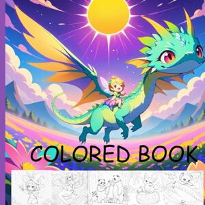 Linch, Luminita Coloring book: Coloring book coloring for children with cheerful animals creative fairies flying elves all for coloring Linch, Luminita Coloring book: Coloring book coloring for children with cheerful animals creative fairies flying elves all for coloring