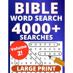 Mark, Matthew Bible Word Search Large Print: Volume 2, 4000+ Searches, 200+ Puzzles, Large Size – One Puzzle Per Page with Bible Verses and Full Solutions Included (Large Print Bible Word Searches) Mark, Matthew Bible Word Search Large Print: Volume 2, 4000+ Searches, 200+ Puzzles, Large Size – One Puzzle Per Page with Bible Verses and Full Solutions Included (Large Print Bible Word Searches)