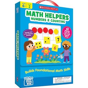 Scholastic Little Math Tool Box: Math Helpers: Numbers & Counting: Builds Foundational Math Skills Scholastic Little Math Tool Box: Math Helpers: Numbers & Counting: Builds Foundational Math Skills