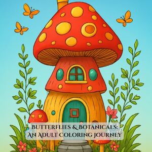 Smith, Niki Butterflies & Botanicals: An Adult Coloring Journey Smith, Niki Butterflies & Botanicals: An Adult Coloring Journey