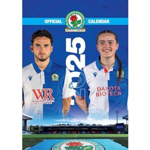 Danilo Promotions LTD 2025 Calendar Blackburn Rovers FC Month to View A3 Football Calendar Official Product Danilo Promotions LTD 2025 Calendar Blackburn Rovers FC Month to View A3 Football Calendar Official Product