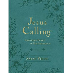 Young, Sarah Jesus Calling, Large Text Teal Leathersoft, with Full Scriptures: Enjoying Peace in His Presence (A 365-Day Devotional) – The Perfect Christian Christmas Gift Young, Sarah Jesus Calling, Large Text Teal Leathersoft, with Full Scriptures: Enjoying Peace in His Presence (A 365-Day Devotional) – The Perfect Christian Christmas Gift
