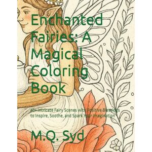 Syd, M.Q. Enchanted Fairies: A Magical Coloring Book: 40+ Intricate Fairy Scenes with Positive Blessings to Inspire, Soothe, and Spark Your Imagination Syd, M.Q. Enchanted Fairies: A Magical Coloring Book: 40+ Intricate Fairy Scenes with Positive Blessings to Inspire, Soothe, and Spark Your Imagination