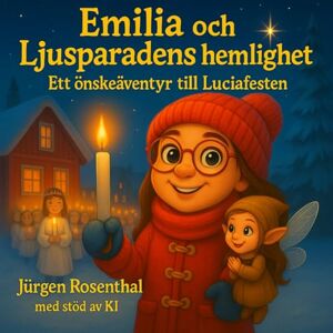 Rosenthal, Jürgen Emilia och Ljusparadens hemlighet – Ett önskeäventyr till Luciafesten Rosenthal, Jürgen Emilia och Ljusparadens hemlighet – Ett önskeäventyr till Luciafesten