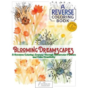Studio, Inkflow Blooming Dreamscapes – Reverse Coloring Book (Standard Edition): A Reverse Coloring Journey Through Watercolor Flowers and Calm Creativity (Reverse Line Collection) Studio, Inkflow Blooming Dreamscapes – Reverse Coloring Book (Standard Edition): A Reverse Coloring Journey Through Watercolor Flowers and Calm Creativity (Reverse Line Collection)