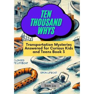 Liu, Sam TEN THOUSAND WHYS: Transportation Mysteries Answered for Curious Kids and Teens Book 3 (ten thousand whys: transportation mysteries (paperback & standard color edition)) Liu, Sam TEN THOUSAND WHYS: Transportation Mysteries Answered for Curious Kids and Teens Book 3 (ten thousand whys: transportation mysteries (paperback & standard color edition))