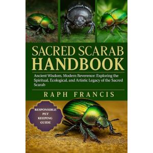 FRANCIS, RAPH SACRED SCARAB HANDBOOK: Ancient Wisdom, Modern Reverence: Exploring the Spiritual, Ecological, and Artistic Legacy of the Sacred Scarab FRANCIS, RAPH SACRED SCARAB HANDBOOK: Ancient Wisdom, Modern Reverence: Exploring the Spiritual, Ecological, and Artistic Legacy of the Sacred Scarab