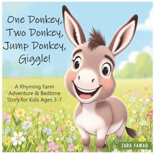 FAWAD, ZARA One Donkey, Two Donkey, Jump Donkey, Giggle!: A Rhyming Farm Adventure & Bedtime Story for Kids Ages 3–7 FAWAD, ZARA One Donkey, Two Donkey, Jump Donkey, Giggle!: A Rhyming Farm Adventure & Bedtime Story for Kids Ages 3–7