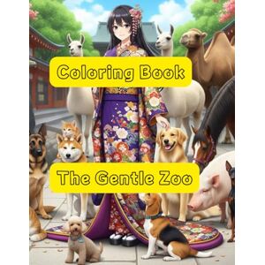浜崎, 龍樹 The Gentle Zoo: Coloring Book 浜崎, 龍樹 The Gentle Zoo: Coloring Book