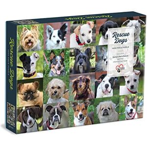 Galison 9780735369535 Rescue Dogs 1000 Piece Puzzle Galison 9780735369535 Rescue Dogs 1000 Piece Puzzle