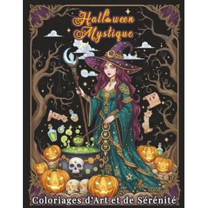 J.H Créations Halloween Mystique – Coloriages d’Art et de Sérénité: 100 illustrations envoûtantes pour explorer la magie d’Halloween à travers le calme et la créativité J.H Créations Halloween Mystique – Coloriages d’Art et de Sérénité: 100 illustrations envoûtantes pour explorer la magie d’Halloween à travers le calme et la créativité