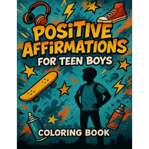 Press, SnickerDoodle Positive Affirmation coloring book for Teen Boys: Color Your Confidence – A Coloring Book for Teen Boys Filled with Positive Vibes and Confidence Boosters Press, SnickerDoodle Positive Affirmation coloring book for Teen Boys: Color Your Confidence – A Coloring Book for Teen Boys Filled with Positive Vibes and Confidence Boosters