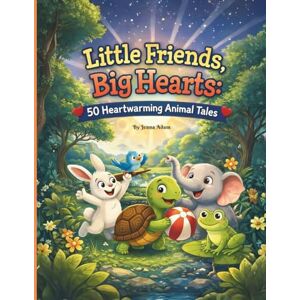 Adam, Jenna Little Friends, Big Hearts: 50 Heartwarming Animal Tales: A Collection of Short Stories with Moral and Educational Lessons – Perfect for Read Aloud & Bedtime Stories for Kids Ages 3-6 Adam, Jenna Little Friends, Big Hearts: 50 Heartwarming Animal Tales: A Collection of Short Stories with Moral and Educational Lessons – Perfect for Read Aloud & Bedtime Stories for Kids Ages 3-6