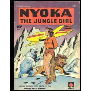 Therrian, Kari A Nyoka the Jungle Girl #7: Golden Age Jungle Adventure Comic 1947 Therrian, Kari A Nyoka the Jungle Girl #7: Golden Age Jungle Adventure Comic 1947