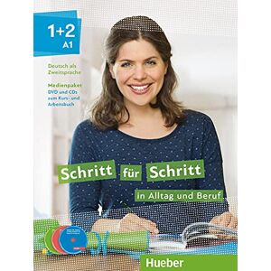 Niebisch, Daniela Schritt fur Schritt in Alltag und Beruf: Medienpaket A1 DVD und CDs zum Kurs: Deutsch als Zweitsprache Niebisch, Daniela Schritt fur Schritt in Alltag und Beruf: Medienpaket A1 DVD und CDs zum Kurs: Deutsch als Zweitsprache