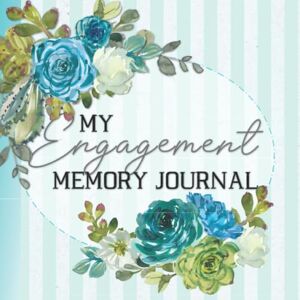 Publishing, Suit Suite My Engagement Memory Journal: Engagement Gift For The Newly Engaged Bride Fill In Prompt Pages Turquoise Blue Watercolor Stripe Publishing, Suit Suite My Engagement Memory Journal: Engagement Gift For The Newly Engaged Bride Fill In Prompt Pages Turquoise Blue Watercolor Stripe