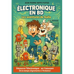 Deffo Fotso, Jean Pierre Électronique en BD – Les Aventures de Gallo: Découvre l’électronique en t’amusant – De la lampe clignotante à l’Arduino ! Deffo Fotso, Jean Pierre Électronique en BD – Les Aventures de Gallo: Découvre l’électronique en t’amusant – De la lampe clignotante à l’Arduino !