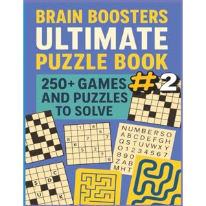 Hydrant Publishing, Joseph Brain Boosters Ultimate Puzzle Book #2: The Ultimate Puzzle Collection: 500+ Pages of Crosswords, Sudoku, Mazes, and More for Adults, Teens, and ... (Brian Boosters Ultimate Puzzle Book Series) Hydrant Publishing, Joseph Brain Boosters Ultimate Puzzle Book #2: The Ultimate Puzzle Collection: 500+ Pages of Crosswords, Sudoku, Mazes, and More for Adults, Teens, and ... (Brian Boosters Ultimate Puzzle Book Series)
