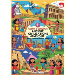 Radbara, ARB Aleksa Color & Conquer: Ancient Civilizations Adventure. A History-Themed Coloring Book for Kids Ages 6–10: Explore the wonders of Egypt, Greece, Rome, ... and mini activit (I Draw and I Remember) Radbara, ARB Aleksa Color & Conquer: Ancient Civilizations Adventure. A History-Themed Coloring Book for Kids Ages 6–10: Explore the wonders of Egypt, Greece, Rome, ... and mini activit (I Draw and I Remember)