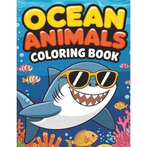 Waters, Jessica Ocean Animals Coloring Book: 100 Underwater Pages Single Sided Includes Turtles, Seahorses, Octopi, & More Summer Fun for Kids, Teens, & Adults! Waters, Jessica Ocean Animals Coloring Book: 100 Underwater Pages Single Sided Includes Turtles, Seahorses, Octopi, & More Summer Fun for Kids, Teens, & Adults!