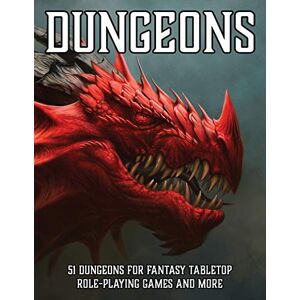 Davids, Matt Dungeons: 51 Dungeons for Fantasy Tabletop Role-Playing Games (RPG Dungeon Maps) Davids, Matt Dungeons: 51 Dungeons for Fantasy Tabletop Role-Playing Games (RPG Dungeon Maps)