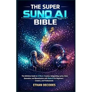 DECODES, ETHAN THE SUPER SUNO AI BIBLE: The Definitive Guide to AI Music Creation, Songwriting, Lyrics, Voice Generation, and Monetization with AI for Beginners, ... (SUNO AI MUSIC GENERATION TO WEALTH) DECODES, ETHAN THE SUPER SUNO AI BIBLE: The Definitive Guide to AI Music Creation, Songwriting, Lyrics, Voice Generation, and Monetization with AI for Beginners, ... (SUNO AI MUSIC GENERATION TO WEALTH)