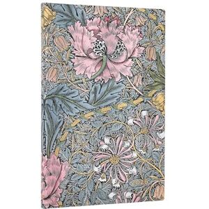 Paperblanks 2026 Morris Pink Honeysuckle (William Morris) Maxi 12-month Horizontal Softcover Flexi Dayplanner 2026 (Elastic Band Closure) Paperblanks 2026 Morris Pink Honeysuckle (William Morris) Maxi 12-month Horizontal Softcover Flexi Dayplanner 2026 (Elastic Band Closure)