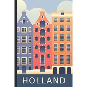 Journals, Terrence Travel Holland: Travel Journal, Notebook, Diary Vintage Postcard Style Blank Ruled Pages to Write In Journals, Terrence Travel Holland: Travel Journal, Notebook, Diary Vintage Postcard Style Blank Ruled Pages to Write In