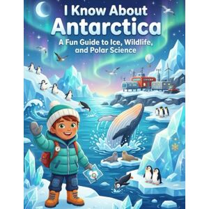 Books, Kaval I Know About Antarctica: A Fun Guide to Ice, Wildlife, and Polar Science (I Know About – Learning Books for Kids) Books, Kaval I Know About Antarctica: A Fun Guide to Ice, Wildlife, and Polar Science (I Know About – Learning Books for Kids)