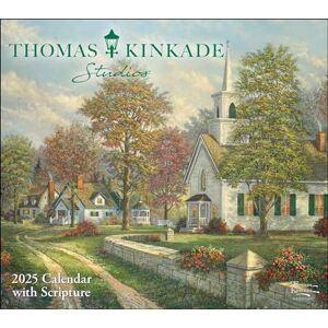 Kinkade, Thomas Thomas Kinkade Studios 2025 Deluxe Wall Calendar with Scripture Kinkade, Thomas Thomas Kinkade Studios 2025 Deluxe Wall Calendar with Scripture