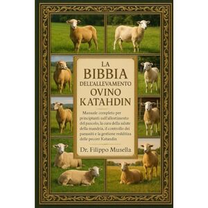 Musella, Dr. Filippo LA BIBBIA DELL'ALLEVAMENTO OVINO KATAHDIN: Manuale completo per principianti sull'allestimento del pascolo, la cura della salute della mandria, il ... la gestione redditizia delle pecore Katahdin Musella, Dr. Filippo LA BIBBIA DELL'ALLEVAMENTO OVINO KATAHDIN: Manuale completo per principianti sull'allestimento del pascolo, la cura della salute della mandria, il ... la gestione redditizia delle pecore Katahdin