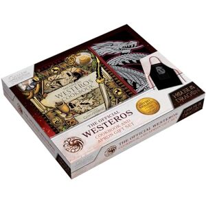Insight Editions The Official Westeros Cookbook and Apron Gift Set: Recipes from House of the Dragon and Game of Thrones Insight Editions The Official Westeros Cookbook and Apron Gift Set: Recipes from House of the Dragon and Game of Thrones